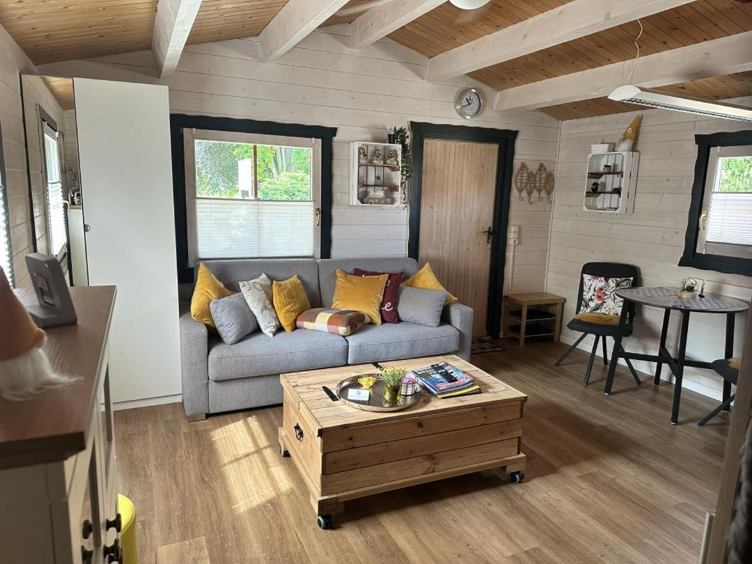 Neu! Ferienhuette Tiny House Villa Schoningen Exteriör bild