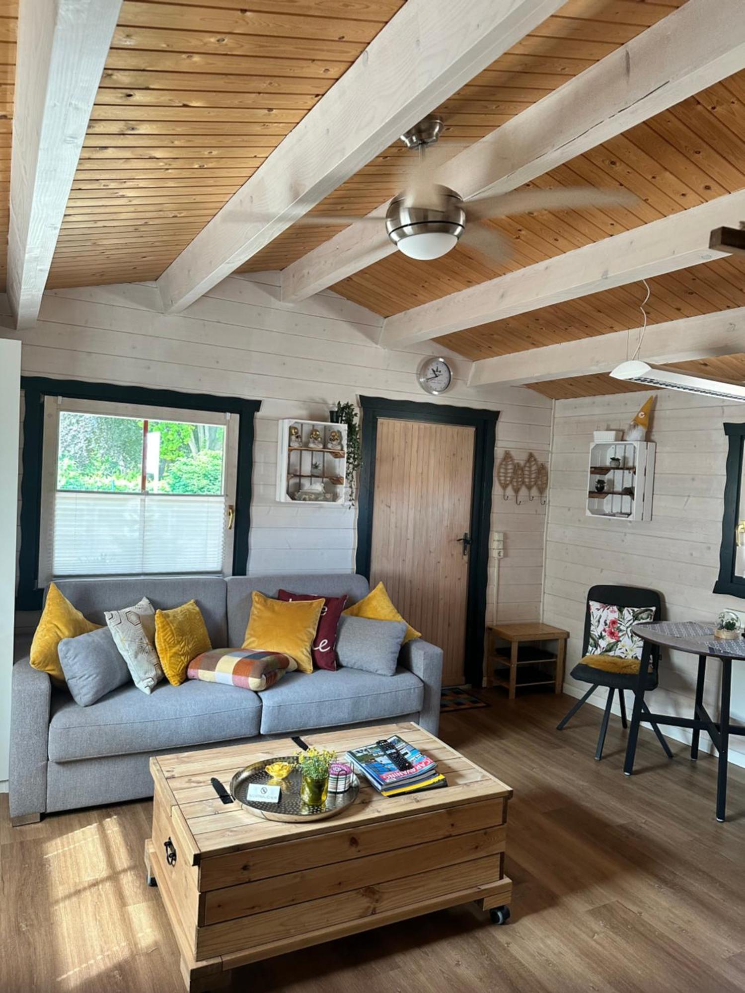 Neu! Ferienhuette Tiny House Villa Schoningen Exteriör bild